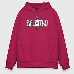 Мужское худи оверсайз Balatro logotype