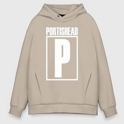 Толстовка оверсайз мужская Portishead, цвет: миндальный