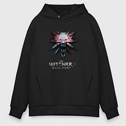 Мужское худи оверсайз The Witcher logo