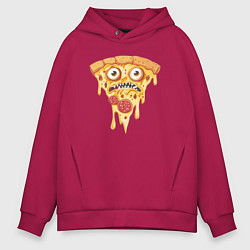 Мужское худи оверсайз Pizza face