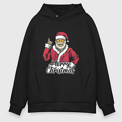 Мужское худи оверсайз Christmas Santa