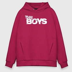 Мужское худи оверсайз The boys logo