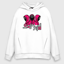 Мужское худи оверсайз Squid game team