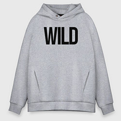 Мужское худи оверсайз Wild