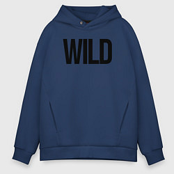 Мужское худи оверсайз Wild