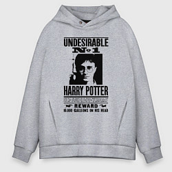 Мужское худи оверсайз Harry Potter - wanted