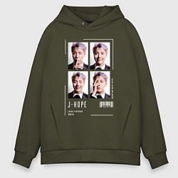 Мужское худи оверсайз Hoseok bts 4cut