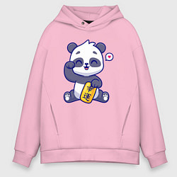 Мужское худи оверсайз Cute panda