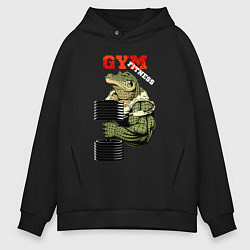 Мужское худи оверсайз GYM fitness - crocodile