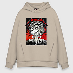 Мужское худи оверсайз Metallica - Toronto playbill