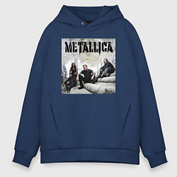 Мужское худи оверсайз Metallica - cool guys