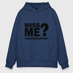 Мужское худи оверсайз Miss me? Moriarty