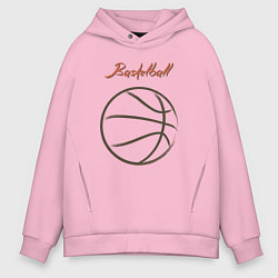 Мужское худи оверсайз Basketball vibe