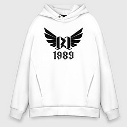 Мужское худи оверсайз Крылатый 1989