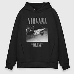 Мужское худи оверсайз Nirvana blew