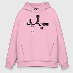 Мужское худи оверсайз Химическая формула спирт