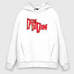 Мужское худи оверсайз Dandadan - logotype