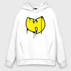 Толстовка оверсайз мужская Wu-Tang style, цвет: белый