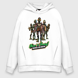 Толстовка оверсайз мужская Oddworld - Abes odyssey, цвет: белый