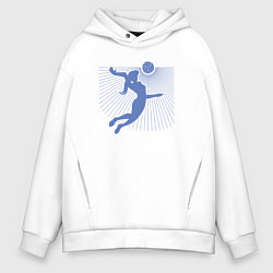 Мужское худи оверсайз Volleyball set