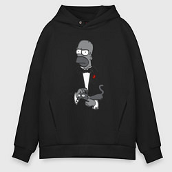 Мужское худи оверсайз Homer godfather
