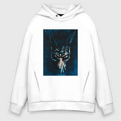 Толстовка оверсайз мужская Donnie Darko, цвет: белый