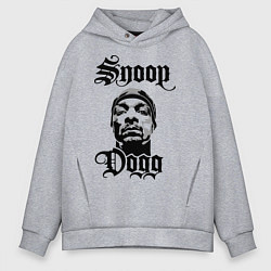 Мужское худи оверсайз Snoop Dogg Face