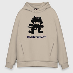 Мужское худи оверсайз Monstercat