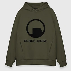 Мужское худи оверсайз Black Mesa: Logo