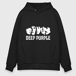 Мужское худи оверсайз Deep Purple