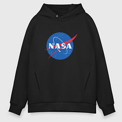 Мужское худи оверсайз NASA: Logo