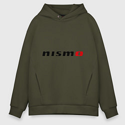 Толстовка оверсайз мужская Nismo, цвет: хаки