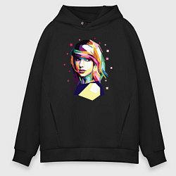 Мужское худи оверсайз Taylor Swift Art