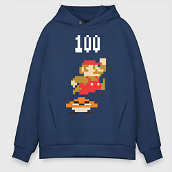 Мужское худи оверсайз Mario: 100 coins