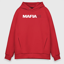 Толстовка оверсайз мужская Mafia III, цвет: красный