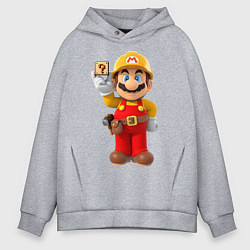 Мужское худи оверсайз Super Mario