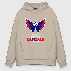 Мужское худи оверсайз Washington Capitals