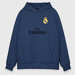 Мужское худи оверсайз Real Madrid: Fly Emirates