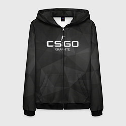 Мужская толстовка на молнии CS:GO Graphite