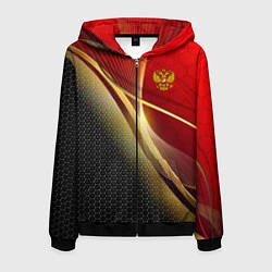 Мужская толстовка на молнии RUSSIA SPORT: Gold Collection