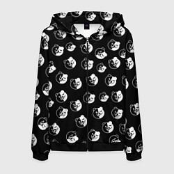 Мужская толстовка на молнии MONOKUMA