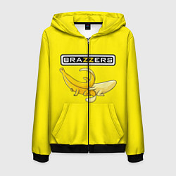 Мужская толстовка на молнии Brazzers: Yellow Banana