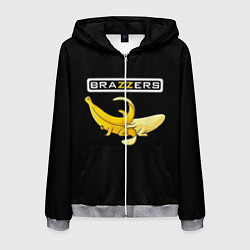 Мужская толстовка на молнии Brazzers: Black Banana