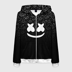 Мужская толстовка на молнии Marshmello Black