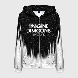 Мужская толстовка на молнии IMAGINE DRAGONS