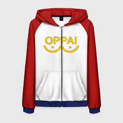 Толстовка 3D на молнии мужская ONE PUNCH MAN, цвет: 3D-синий