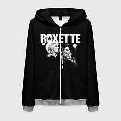 Толстовка 3D на молнии мужская Roxette, цвет: 3D-меланж