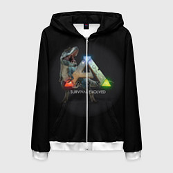 Мужская толстовка на молнии Ark Survival Evolved