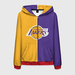 Мужская толстовка на молнии LA LAKERS