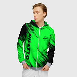 Толстовка 3D на молнии мужская Niletto, цвет: 3D-меланж — фото 2